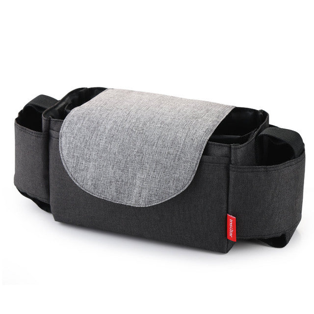 Kinderwagen Organizer mit Flaschenhalter & Stauraum