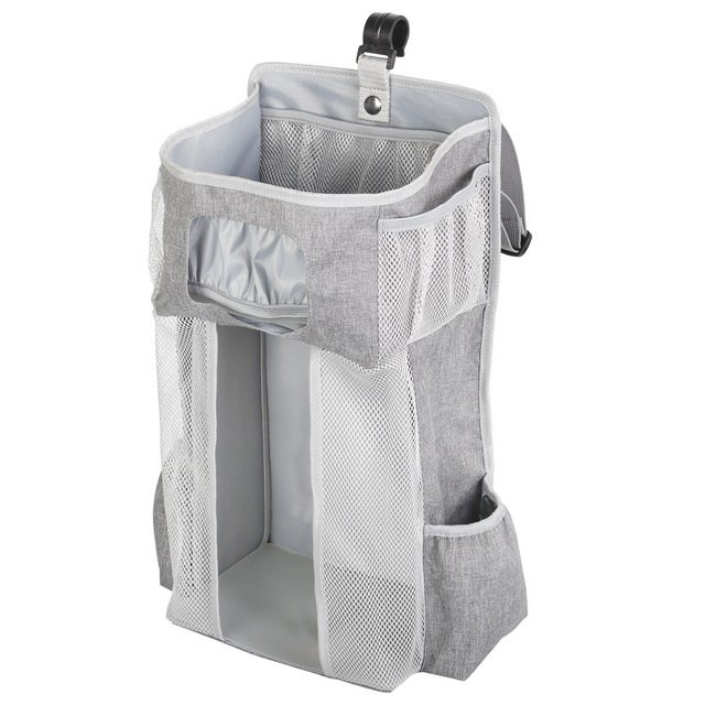 Hängender Babybett Organizer für Windeln & Zubehör