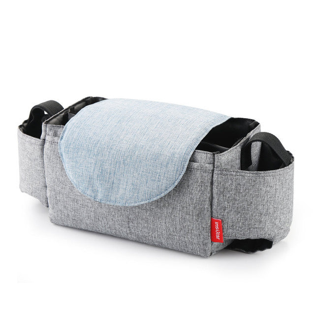 Kinderwagen Organizer mit Flaschenhalter & Stauraum