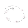 Zartes Perlenarmband für Damen